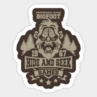 Hide and Seek Games Sticker